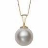 Brand new 👍 Unbranded 14k Gold Freshwater Cultured Pearl Pendant Necklace 👍