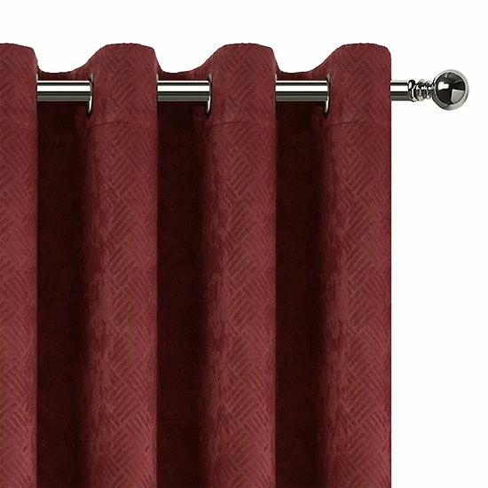 Deals ๐ Unbranded Boston Blackout Grommet Window Curtain Silver โ๏ธ - Image 2
