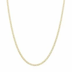 Best reviews of 🎉 Unbranded Men's 14k Gold 2.40 Mm Semi-Solid Anchor Link Chain Necklace ✔️