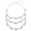 Best Sale ✨ Unbranded Simulated Crystal Multi Row Necklace 🥰