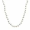 Hot Sale 🛒 Unbranded 18k White Gold AAA Akoya Cultured Pearl Necklace - 18 In. ⌛