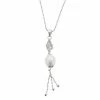 Hot Sale 😍 Unbranded Sterling Silver Freshwater Cultured Pearl Twist Pendant 😍