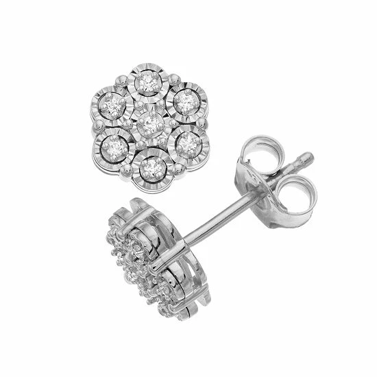 Best reviews of โญ Unbranded 1/10 Carat T.W Diamond Earrings White ๐ - Image 4