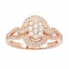 Promo 👍 Unbranded 10K Rose Gold 1/2 Carat T.W. Diamond Ring 👍