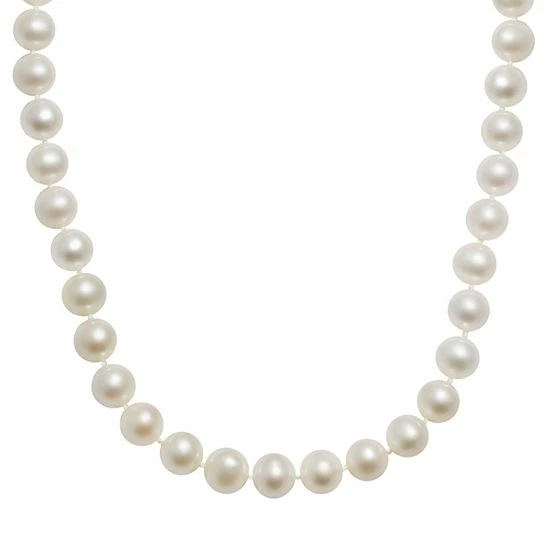 Cheap 💯 Unbranded 10k Gold Freshwater Cultured Pearl Necklace - 23" ✔️
