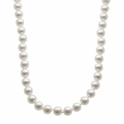 Buy 🌟 Unbranded 18k White Gold AAA Akoya Cultured Pearl Necklace ✨