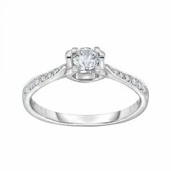 Best Pirce 👍 Unbranded 14k White Gold 1/3 Carat T.W. Diamond Engagement Ring 👏