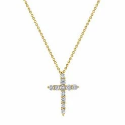 Best Pirce ✨ Unbranded 10k Gold 1/4 Carat T.W. Diamond Cross Pendant Necklace 😍