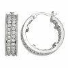 Deals 🌟 Unbranded Sterling Silver Textured Bead Hoop Earrings 😀