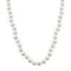 Brand new 🤩 Unbranded 18k White Gold AA Akoya Cultured Pearl Necklace - 18 In. 💯