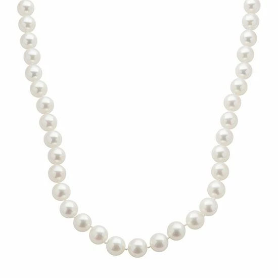 Best reviews of ๐ Unbranded 18k White Gold AA Akoya Cultured Pearl Necklace - 16 In. โ