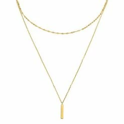 Brand new 😀 Unbranded 14k Gold Double Layer Choker Necklace 🌟