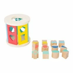 Brand new ❤️ Unbranded Small Foot Wooden Toys Rolling Shape-Sorting Game 🎁