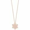 Cheap 💯 Unbranded 10k Rose Gold 1/2 Carat T.W. Diamond Starburst Necklace 🥰