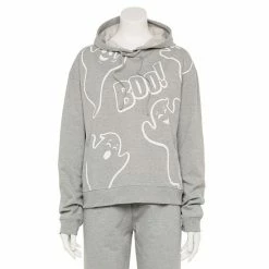 Buy ✨ Unbranded Juniors' Ghost "Boo!" Graphic Sweatshirt 🎁