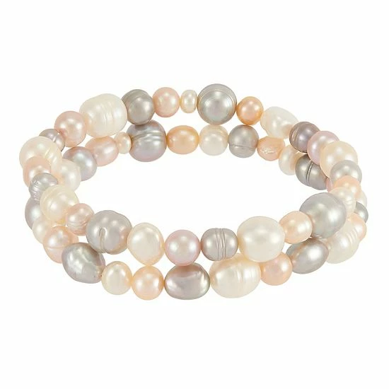 Cheapest ๐งจ Unbranded Sterling Silver Dyed Freshwater Cultured Pearl Bracelet & Necklace Trio Set ๐ฏ - Image 4