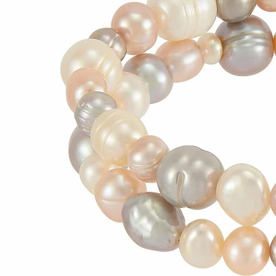 Cheapest ๐งจ Unbranded Sterling Silver Dyed Freshwater Cultured Pearl Bracelet & Necklace Trio Set ๐ฏ - Image 5