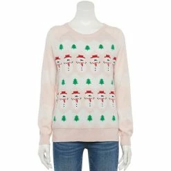 Cheap ✔️ Unbranded Juniors' Chevron ❄ Christmas Sweater 😀