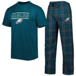Top 10 😉 Unbranded Men's Concepts Sport Midnight Green/Black Philadelphia Eagles Badge Top & Pants Sleep Set 🛒