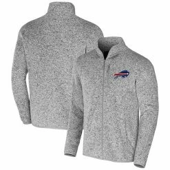 Best deal 💯 Unbranded Men's NFL X Darius Rucker Collection By Fanatics Heather Gray Buffalo Bills Fleece Full-Zip Jacket ✨