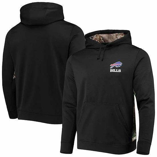 Discount 🎁 Unbranded Men's Dunbrooke Black/Realtree Camo Buffalo Bills Logo Ranger Pullover Hoodie 😉 - Image 2