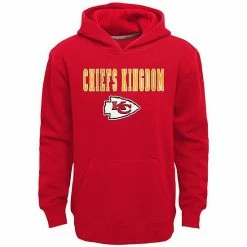 Discount ⭐ Unbranded Kids 7-20 Kansas City Chiefs Team Slogan Fleece Hoodie 🎉