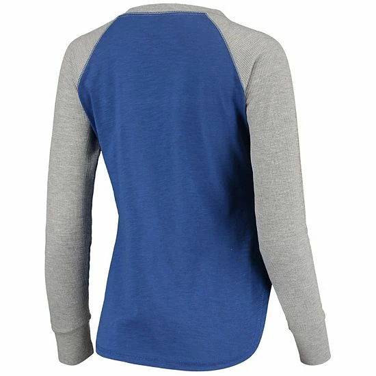 Coupon 🛒 Unbranded 👩 Women's Touch Royal Buffalo Bills Waffle Raglan Long Sleeve T-Shirt 🛒 - Image 4