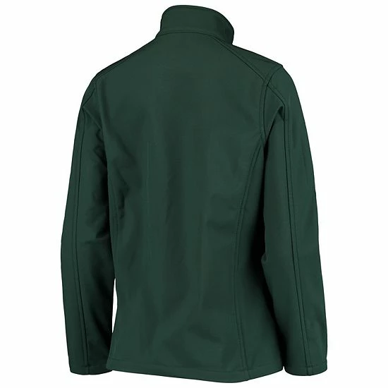 New 🥰 Unbranded 👩 Women's Green Green Bay Packers Full-Zip Sonoma Softshell Jacket 🛒 - Image 2