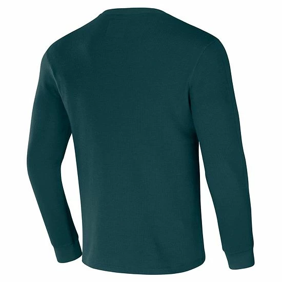 Budget 👍 Unbranded Men's NFL X Darius Rucker Collection By Fanatics Midnight Green Philadelphia Eagles Long Sleeve Thermal T-Shirt 🥰 - Image 4