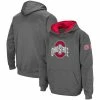 Promo 😉 Unbranded Youth Charcoal Ohio State Buckeyes Big Logo Pullover Hoodie 🛒