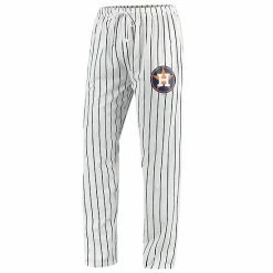 Best Pirce 😀 Unbranded Men's Concepts Sport White/Navy Houston Astros Vigor Lounge Pant 👏