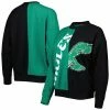 Hot Sale 🌟 Unbranded 👩 Women's Mitchell & Ness Midnight Green/Black Philadelphia Eagles Big Face Pullover Sweatshirt 🔔