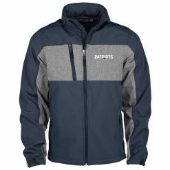 Best reviews of 🎁 Unbranded Men's Dunbrooke Navy New England Patriots Circle Zephyr Softshell Full-Zip Jacket ❤️