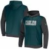Best reviews of 🎁 Unbranded Men's NFL X Darius Rucker Collection By Fanatics Midnight Green/Charcoal Philadelphia Eagles Colorblock Pullover Hoodie 🎁