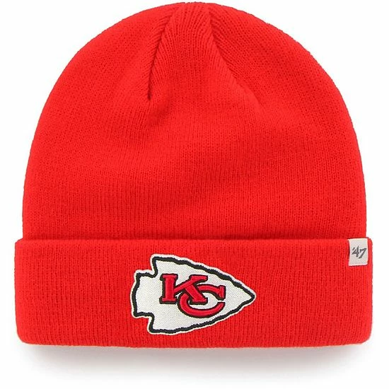 Coupon ❤️ Unbranded Youth '47 Red Kansas City Chiefs Basic Cuffed Knit Hat 😉 - Image 2
