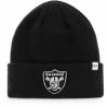 Cheap 😍 Unbranded Youth '47 Black Las Vegas Raiders Basic Cuffed Knit Hat 😍