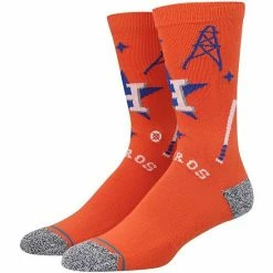 Outlet 💯 Unbranded Men's Stance Houston Astros Landmark Crew 🧦 Socks 💯