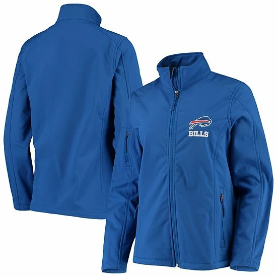 Best deal ❤️ Unbranded 👩 Women's Royal Buffalo Bills Full-Zip Sonoma Softshell Jacket 🥰 - Image 2