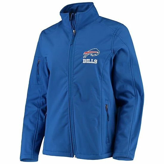 Best deal ❤️ Unbranded 👩 Women's Royal Buffalo Bills Full-Zip Sonoma Softshell Jacket 🥰 - Image 3
