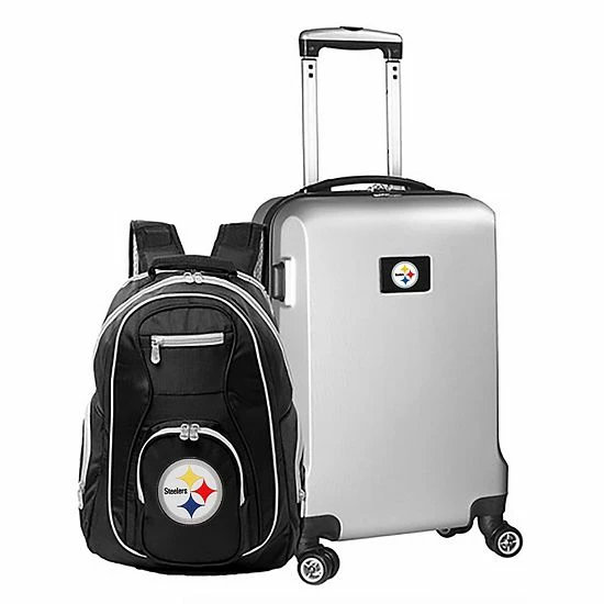 Top 10 🔥 Unbranded Pittsburgh Steelers Deluxe Hardside Spinner Carry-On & 🎒 Backpack Set Stl Pink ❤️ - Image 6