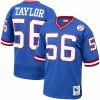 Wholesale 🎁 Unbranded Men's Mitchell & Ness Lawrence Taylor Royal New York Giants 1986 Authentic Throwback Retired Player Jersey 🎁