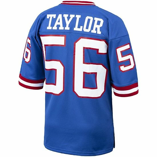 Wholesale 🎁 Unbranded Men's Mitchell & Ness Lawrence Taylor Royal New York Giants 1986 Authentic Throwback Retired Player Jersey 🎁 - Image 4