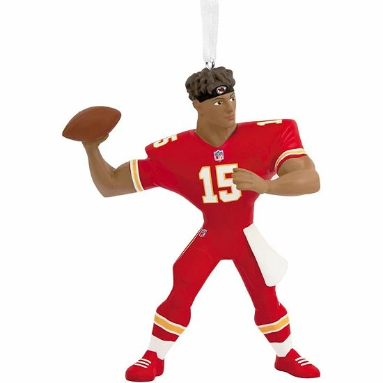 Best Sale ๐ฏ Unbranded Hallmark Patrick Mahomes Kansas City Chiefs Figural Player Ornament ๐