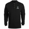 Best reviews of ✔️ Unbranded Men's Dunbrooke Black Las Vegas Raiders Logo Maverick Thermal Henley Long Sleeve T-Shirt 🥰