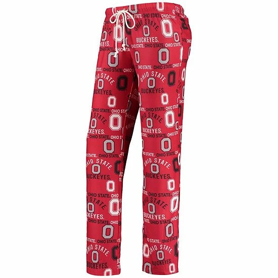 Hot Sale 👏 Unbranded 👩 Women's Concepts Sport Scarlet/White Ohio State Buckeyes Flagship Long Sleeve T-Shirt & Pants Sleep Set 💯 - Image 5