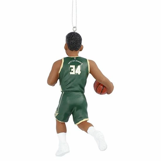 New 🌟 Unbranded FOCO Giannis Antetokounmpo Milwaukee Bucks Player Ornament 🌟 - Image 3