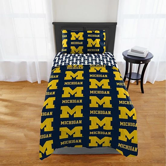 Best deal 🥰 Unbranded Michigan Wolverines Bed In A Bag Bedding Set ❤️