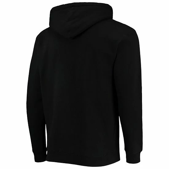 Coupon 🌟 Unbranded Men's Mitchell & Ness Black Chicago Bulls Hardwood Classics Hyper Hoops Pullover Hoodie ⭐ - Image 4