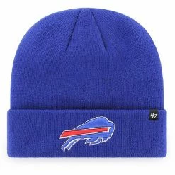 Coupon 😀 Unbranded Youth '47 Royal Buffalo Bills Basic Cuffed Knit Hat ❤️