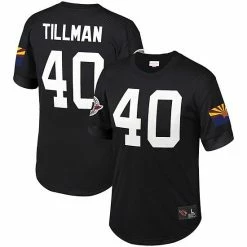 Outlet 💯 Unbranded Men's Mitchell & Ness Pat Tillman Black Arizona Cardinals Retired Player Name & Number Mesh Top 🥰